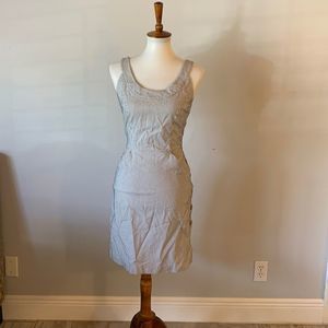 [Amy Matto] Navy/White Striped Dress - Size 4
